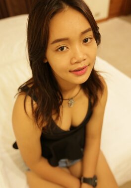 Beautiful young girl from Thailand is open to promiscuous sex with creampie