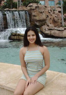When Indian Sunny Leone was a teen she walked the streets in a very short dress
