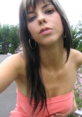 Beautiful lassie takes amateur selfies revealing her stiff nipples and pussy