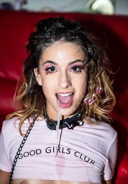 Naughty chick acts like whore because she is a yes-girl ready to fool around