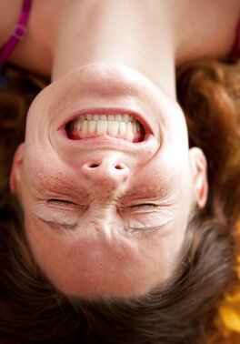 Girls with playful tongues doing what they can to get off