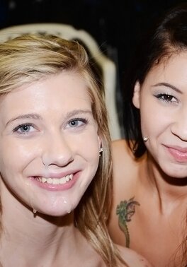 Two babes line up for a hardcore fucking session in high quality