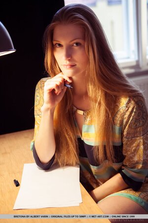 Pretty young woman is so serious stripping cause it's a crucial beauty