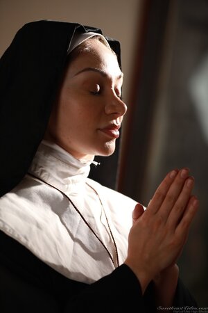 Horny nun from Romania hopes Creator won't punish her for some nudity
