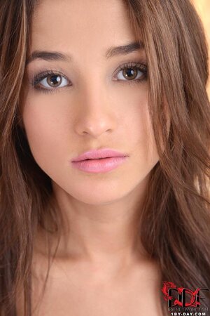 Girl is so pretty-looking but she turns into a real fury stripping in bed