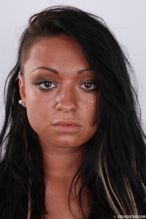 Female deletes clothes in anticipation of naked shoot that shall be unforgettable