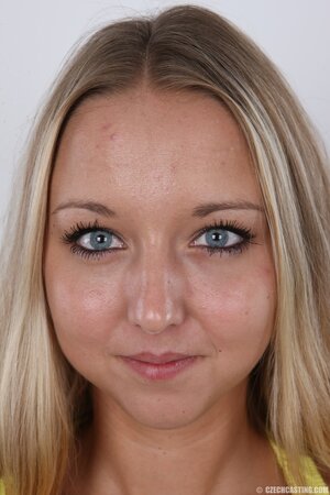 Sooner or later lusty moon-faced girl would find excuse to put tan lines on view