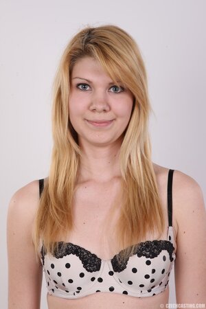 Girl is so young and hot that it's a sin not to try stripping on camera