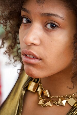 Ebony teen Whitney wants a sponsor so she bares her hairy twat and sings karaoke