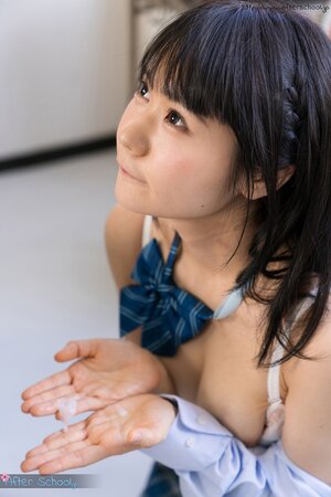 Teen Japanese finishes her exam with a doggystyle with her teacher