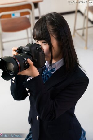 Oriental babe with a big camera gives a blowjob and obtains all the cum in mouth