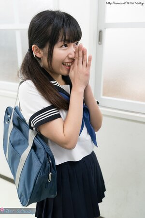 Japanese teen sits on classmate's face and wanks him off in the classroom