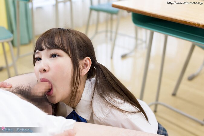 Innocent Asian girl has full mouth of sperm after sucking teacher's dick