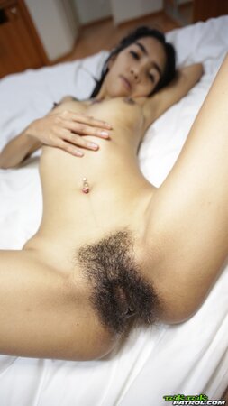 After giving nice BJ fragile and exotic angel takes cock into hairy muff