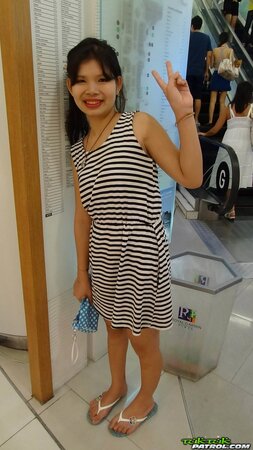 Exotic teen Nana takes off stripped dress and gets drilled into all holes