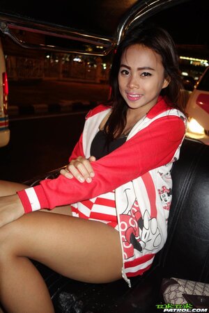 Stud finds lovely Thai guy and fucks her in hotel in missionary pose
