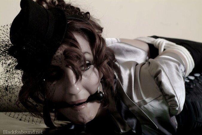 Suggestive whores can't do anything because they are tied up irreversibly