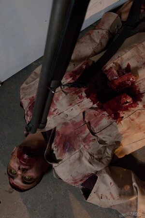 There's nothing better for zombie pornstars than receiving penises inside