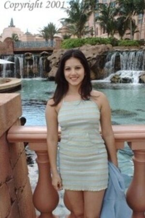 When Indian Sunny Leone was a teen she walked the streets in a very short dress