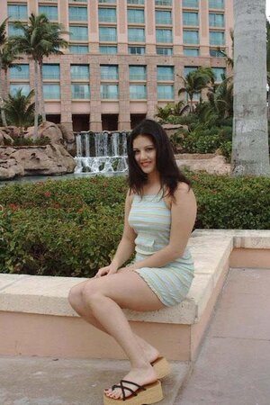 When Indian Sunny Leone was a teen she walked the streets in a very short dress