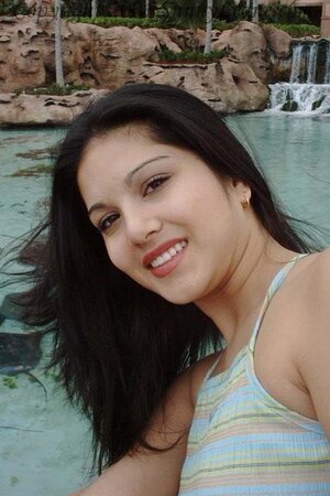 When Indian Sunny Leone was a teen she walked the streets in a very short dress
