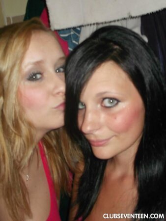 Nerdy girl and friend upload photos to the internet hoping to hook up with guys