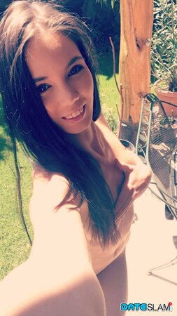 Russian takes picks of flat chest with clothes on and without for her man to see