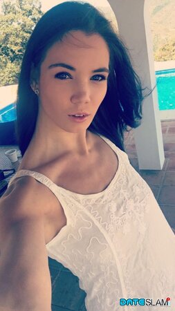 Russian takes picks of flat chest with clothes on and without for her man to see