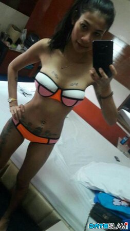 Babe is addicted to selfies on the brink between sweetness and sexuality