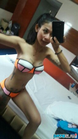 Babe is addicted to selfies on the brink between sweetness and sexuality