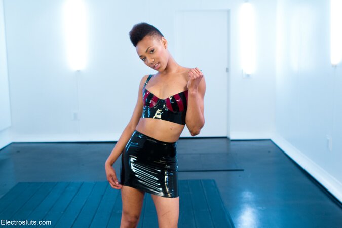Two stunning bitches in sexy latex outfits feel free to strip and pose naked