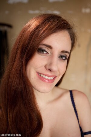 Mistresses watch their cute submissive girl posing with her big tits naked