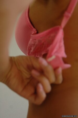 Adorable girls pose in and without lingerie to demonstrate sexy curves