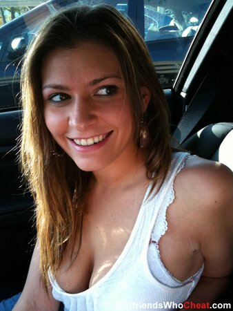 Lovely sweetie is ready to undress after drinking a couple of cocktails