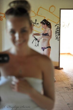 Beautiful models showcase their lecherous bodies in various places and poses