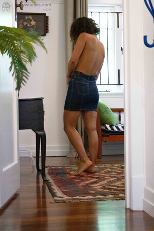 Lucky girl has a fairly toned ass and her arms are sexy
