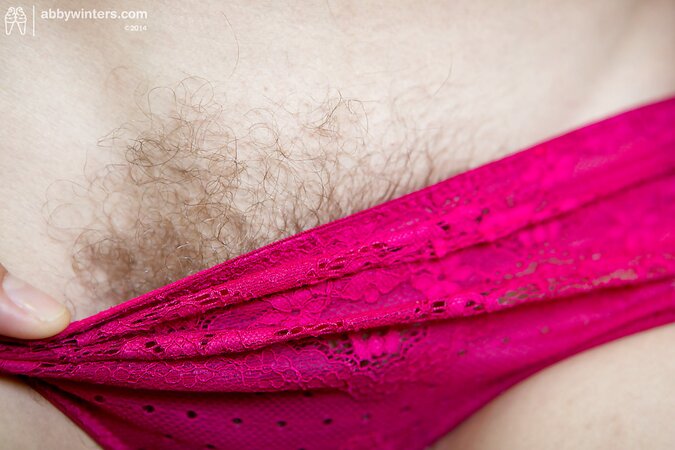 Short hair hottie shows her incredible bush and then some