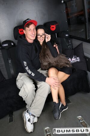 Geeky girl in sexy sneakers is going to fuck a horny dude