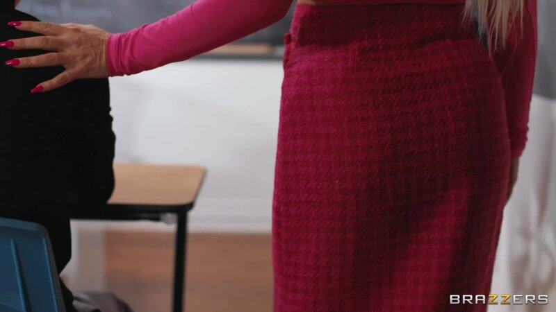 Easily the best looking girl in a classroom seduces him easily