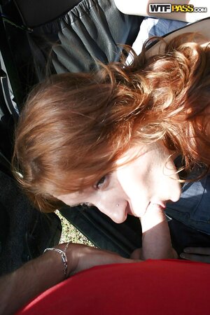 Filming in a car is a once in a lifetime experience for her