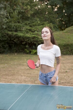 Badass girls with firm asses and hot pussies enjoy old man cock
