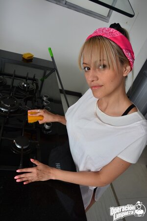 Look at the best blonde that wants hardcore teasing for you