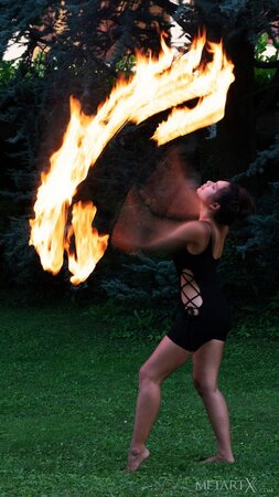 Beautiful girl displays her elegant body  while masturbating