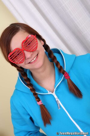 Her obsession with seducing and shutter shades is pretty odd