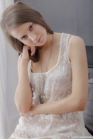The mysterious type adult entertaining seducing a man or woman