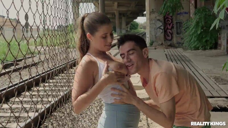 Lady cannot stop doing naughty things when he is around