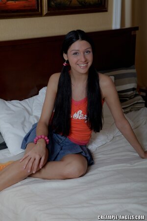 Girl is enjoying the overwhelming fucking experience here