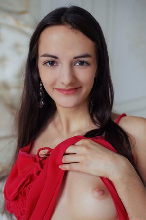 Adorable teen with a sweet little pussy wants to show off