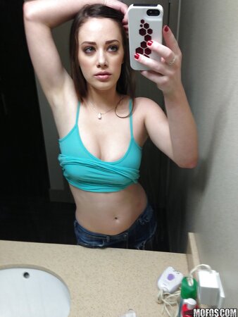 Taking hot selfie pictures all over the room like a good slut