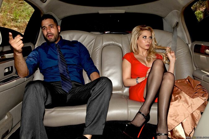 Madison Ivy cheats on her rich husband with his driver Keiran Lee